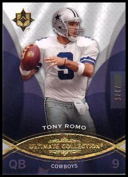 2009 Upper Deck Ultimate Collection 33 Tony Romo